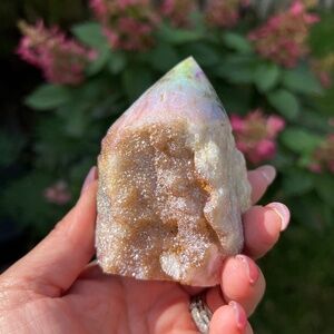 Aura sphalerite (3) teardrop | crystal